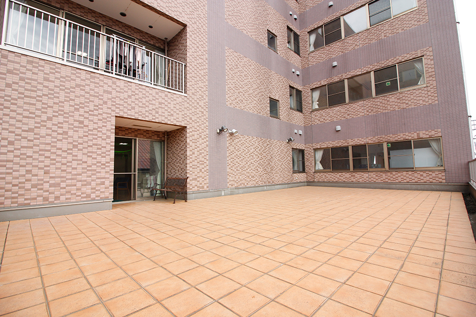 2階テラス(ショートステイ)