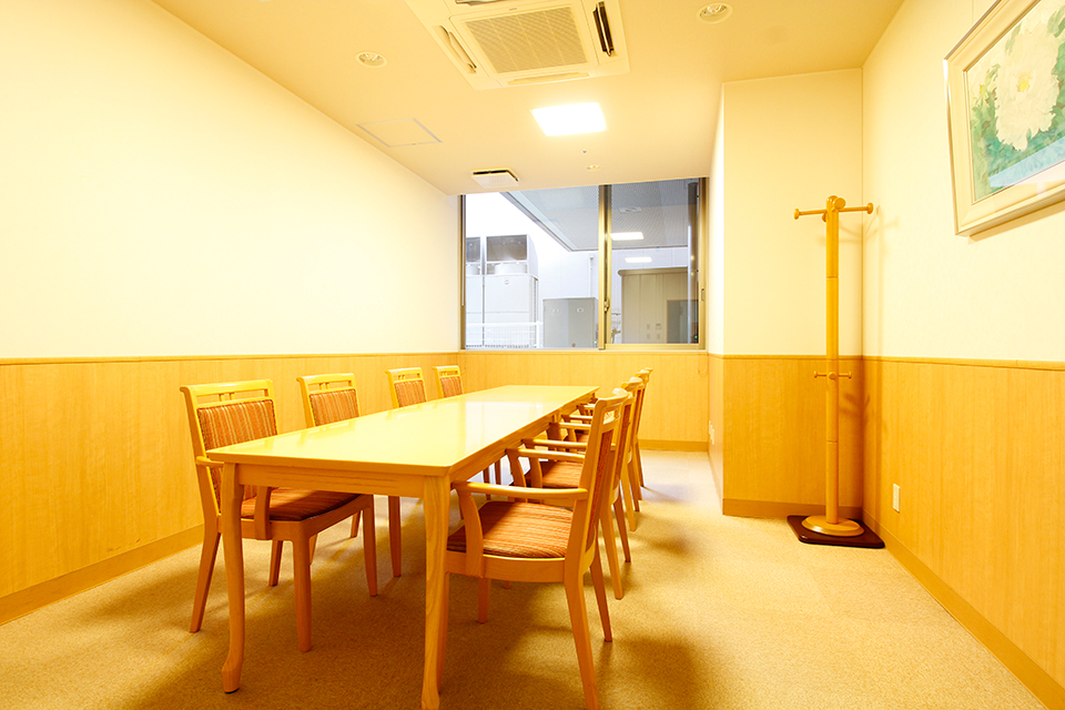 アットホームに過ごせる家族室